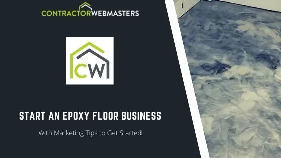 Blog Cover for Starting an Epoxy Flooring Business